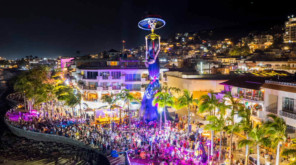 Establece Puerto Vallarta nuevo récord Guinness con su Catrina Monumental