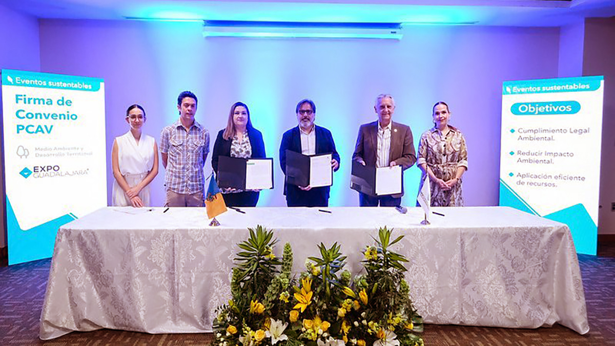 Firman Semadet y Proepa convenio con Expo Guadalajara